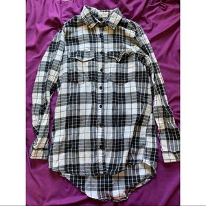 Plaid Long-sleeve Shirt